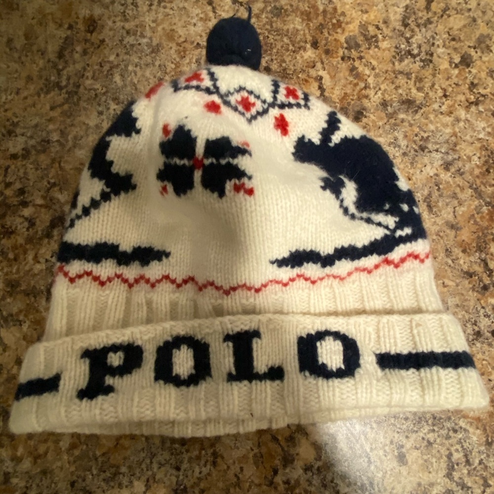 Ralph Lauren polo beanie